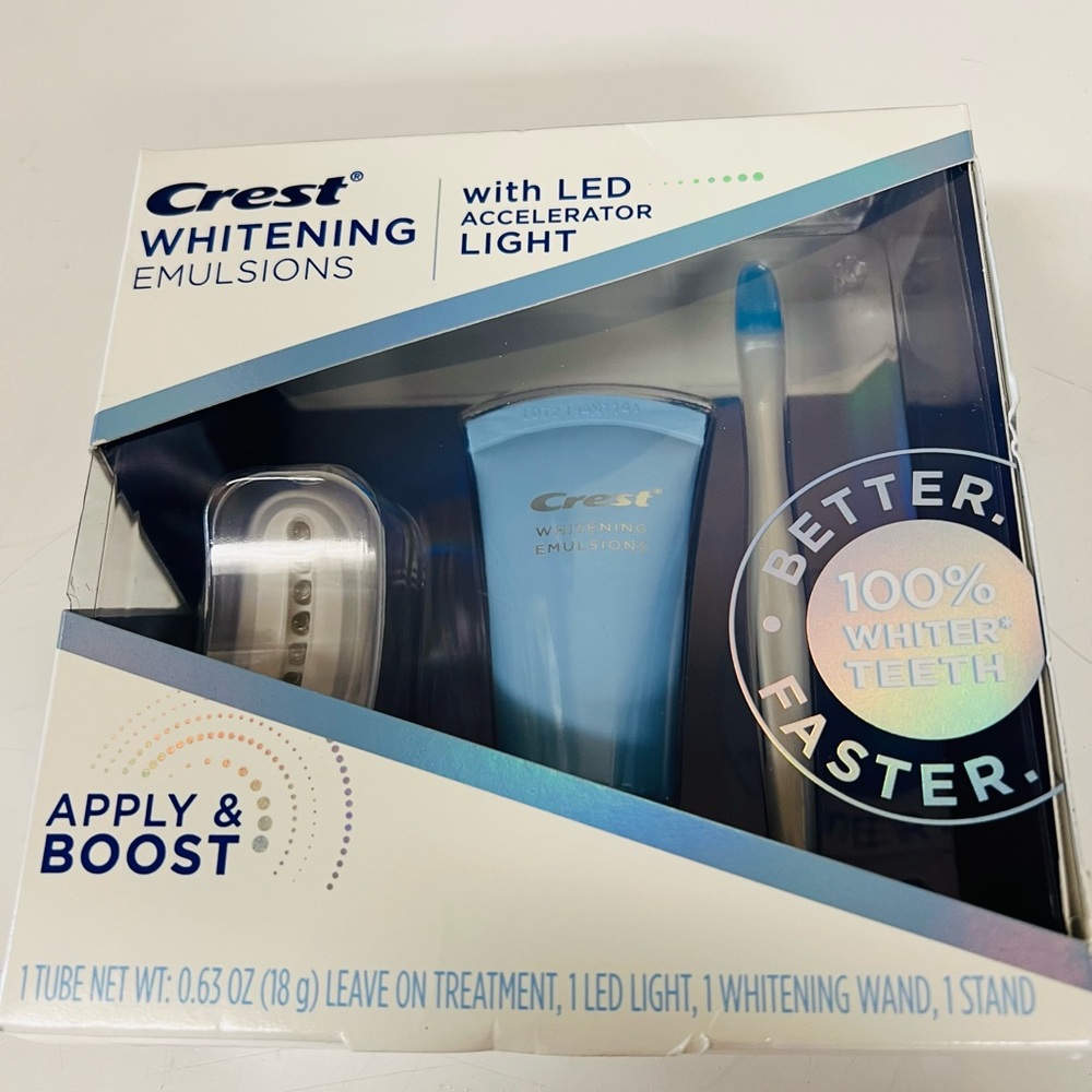 Crest whitening product